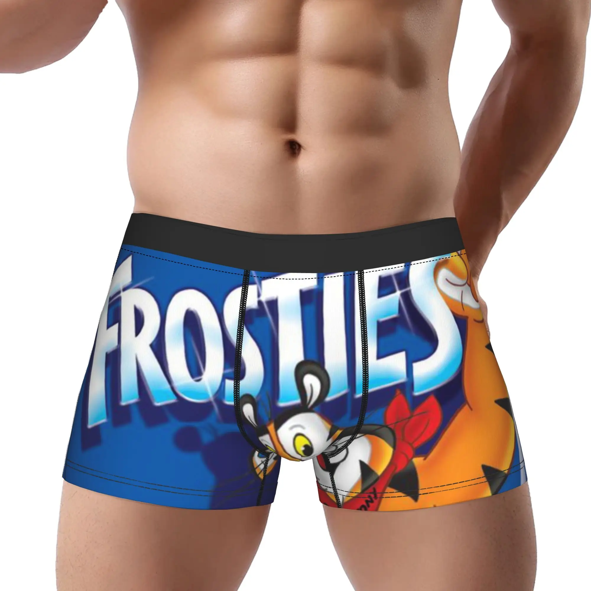 Frosties (2) Kellogg's Underpants Homme Panties Male Underwear Comfortable Shorts Boxer Briefs