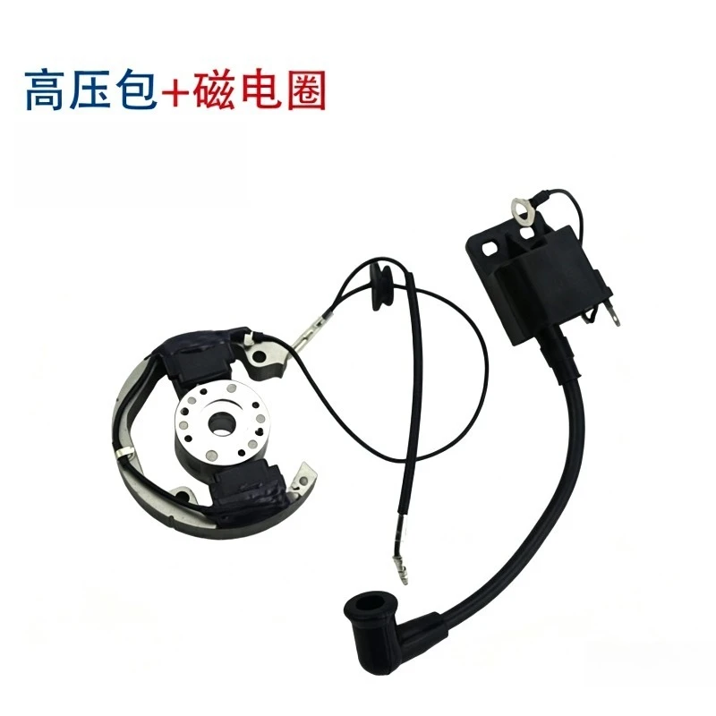 Motorcycle Ignition Coil CDI Igniter Magneto Assembly, Modified Parts Compatible with 50CC Dirt Bike