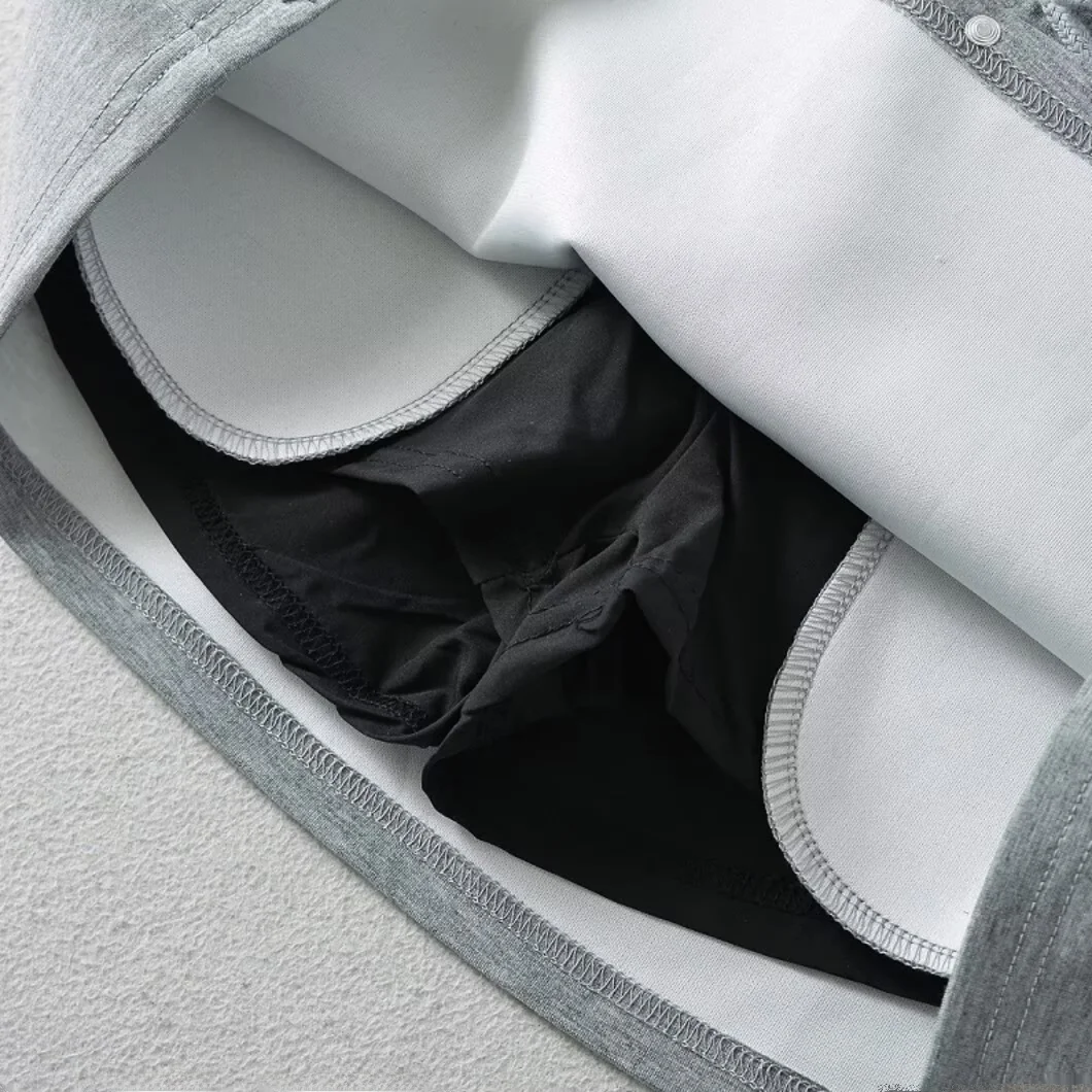 

Уличная юбка в стиле панк с украшением в виде заклепок, спортивная юбка с эластичной резинкой на талии для женщин, лето 2025 Pure C...