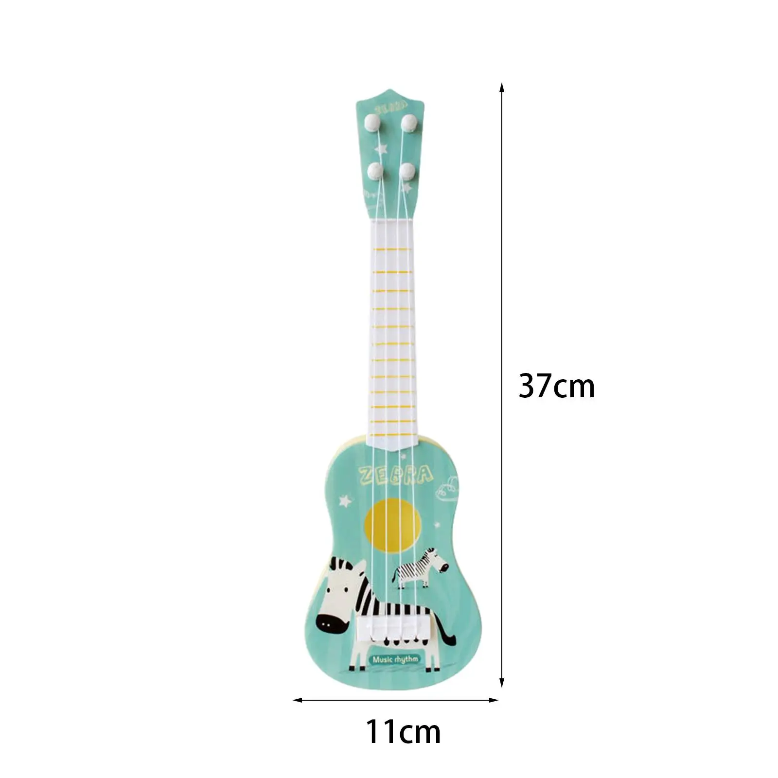 Guitar Toy Portable Kids Toy Ukulele Musical Instrument Toy for Preschoolers Boys Girls Beginner Birthday Gifts Children