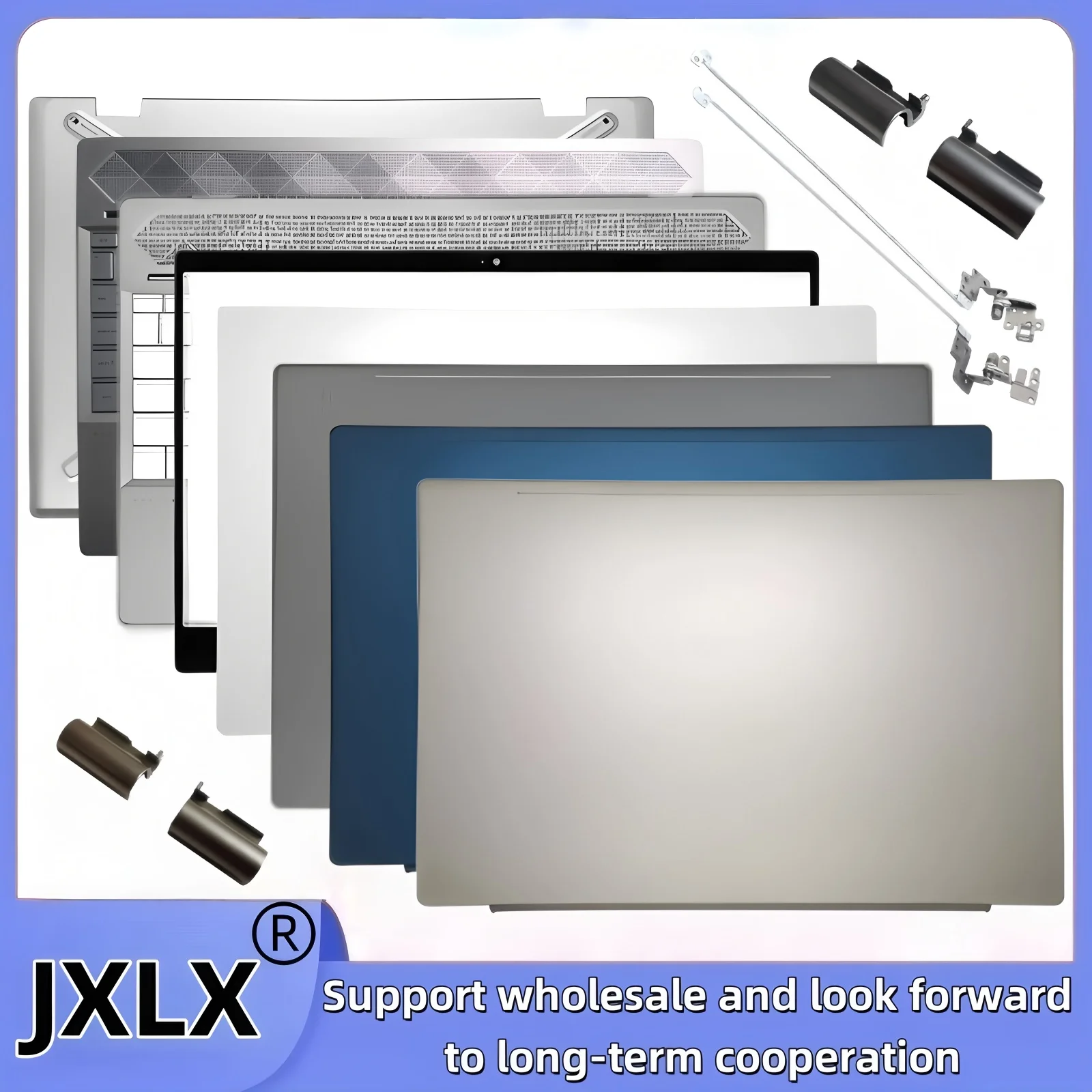 JXLX® New For HP Pavilion 15-CS 15-CW TPN-Q208 Q210 Laptop LCD Back Cover Top Case/Front Bezel cover/Palmrest Cover/Bottom Cover