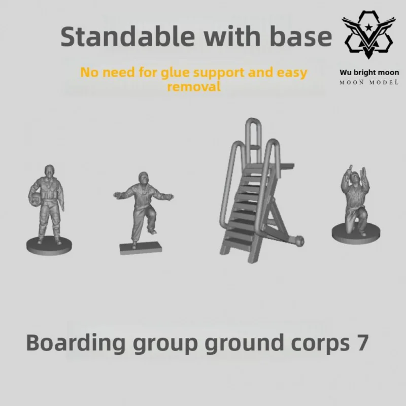 

Pilot Ground Crew Soldier Resin Model 1/350 Or 1/700 SL007