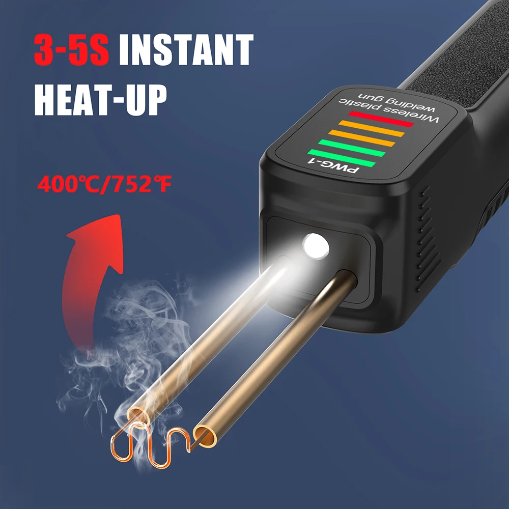 Soldador de plástico de 300W, herramientas de reparación de garaje, Kits de herramientas de reparación de parachoques de coche, pistola soldadora portátil, Kit de soldadura USB