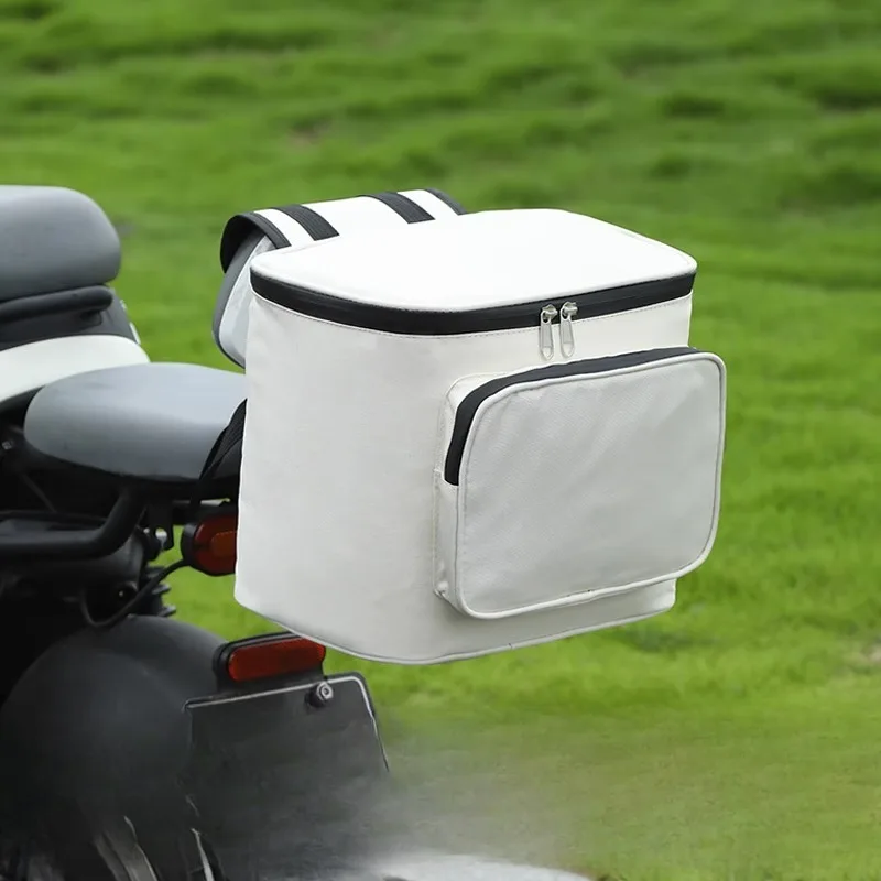 Electric Motorcycle Rear Backrest Hanging Bag Battery Car Storage Bag Artifact Storage Bag Large Capacity
