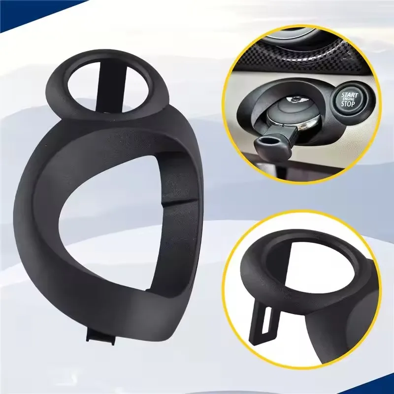 1PC 51452752836 for MINI R55 R56 R57 R58 R59 New Start Stop Switch Cover Trim Decorative Black Frame