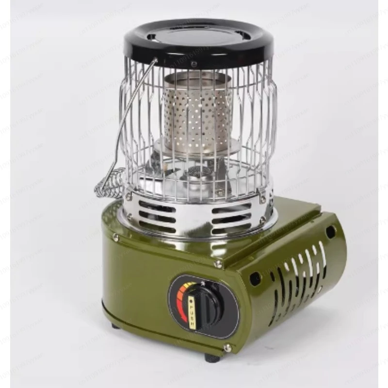 

Портативная газовая плита для кемпинга на открытом воздухе, пропилен-бутановая горелка, высокоэффективная отопительная печь для зимней рыбалки и походов