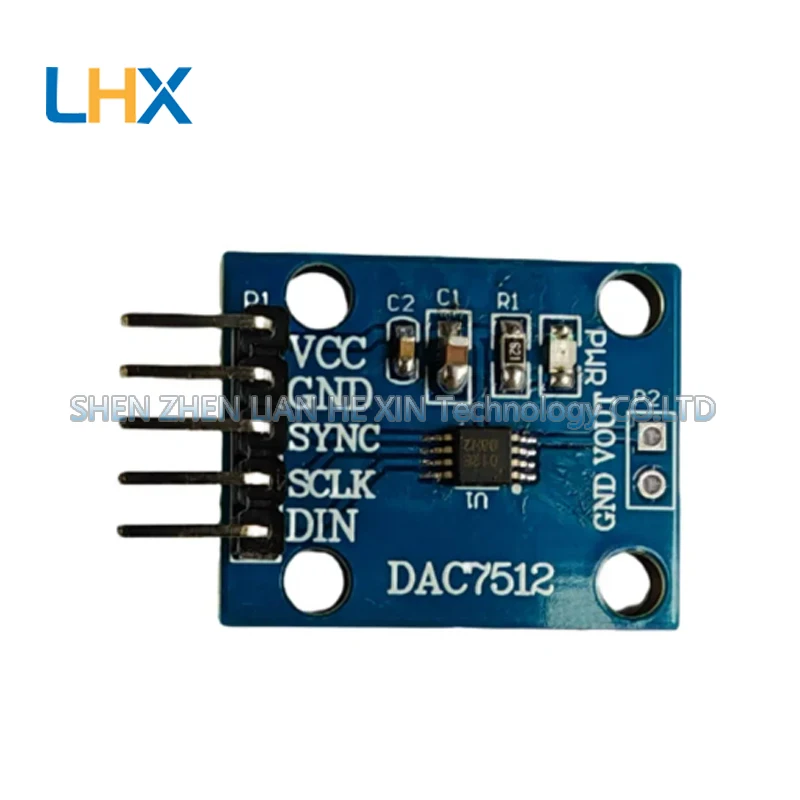 DAC7512 12-bit DAC module