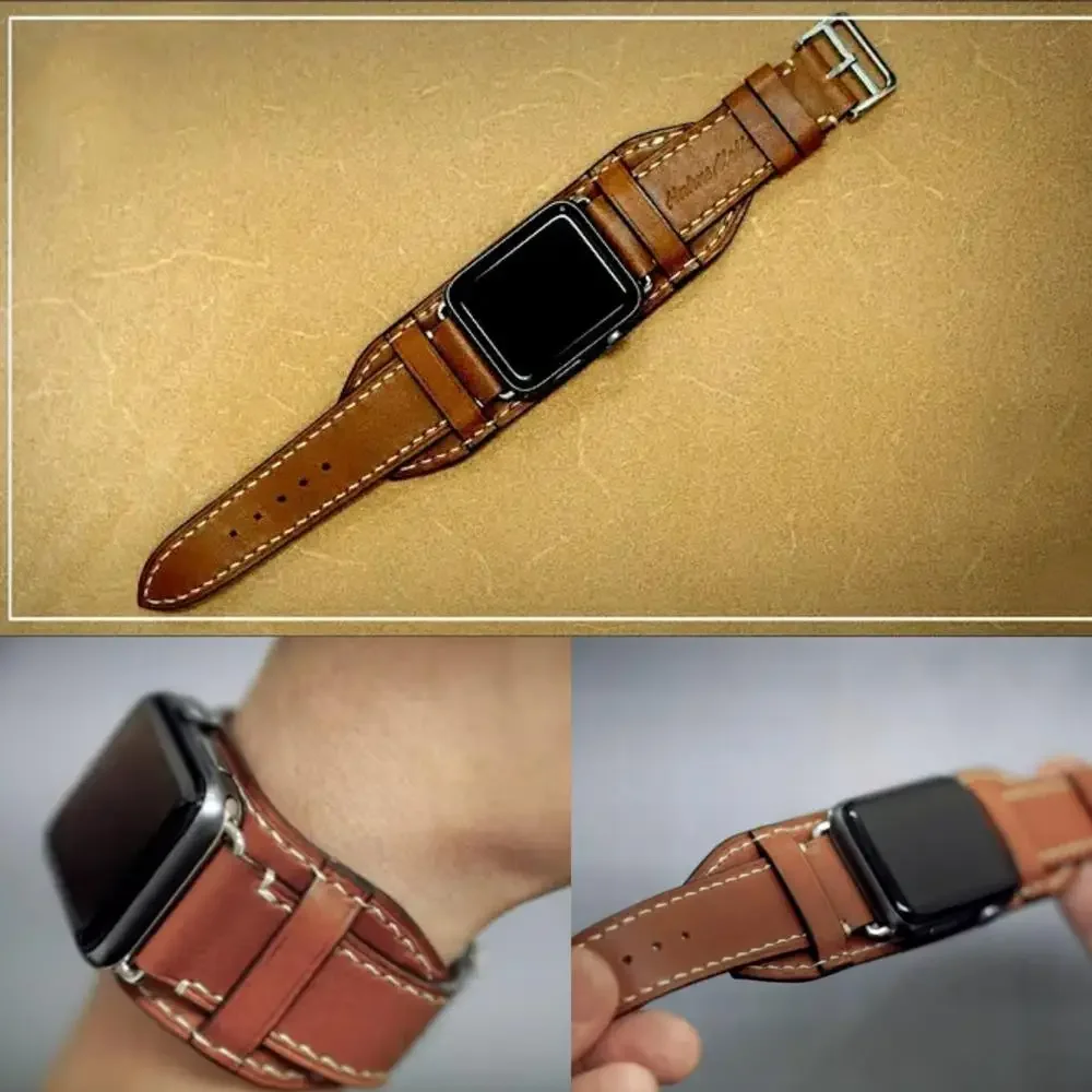 Handmade leather tool mold laser knife mold customized Apple watch belt knife mold Iwatch