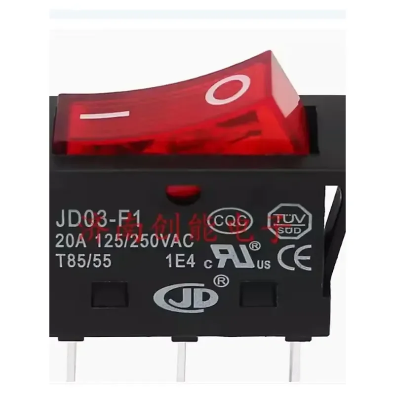 for JD03-F1 5pcs 20A Boat Rocker Switch Single Row 3 Pin 2 Position Toggle for Marine Auto Electrical Control Panel Wiring