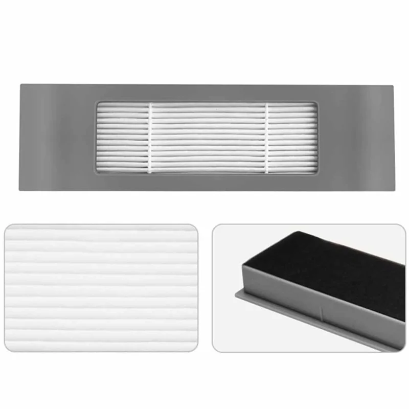 -ABPO 8 قطع فلتر HEPA للمكانس الكهربائية ECOVACS DEEBOT OZMO 920، 950، T5، T8، T8 AIVI، T8 Pure، T9، N7، N8، N8+، N10 Plus