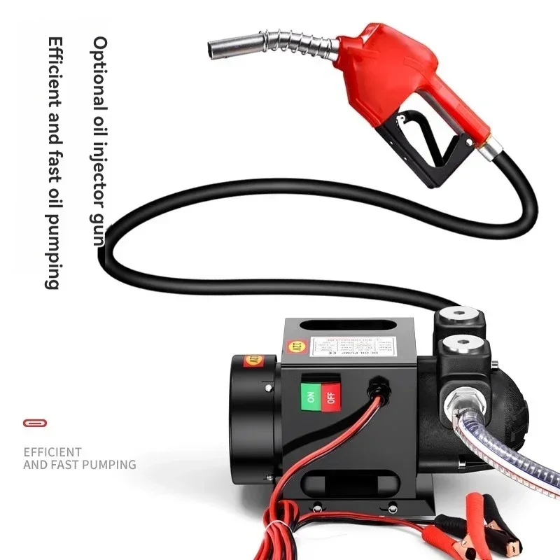 Silent Oil Pump Dual Voltage Diesel DC Refueling Machine