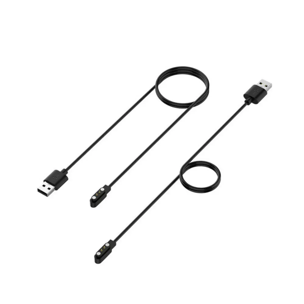 2-Pin Universal USB Data Charging Cable Magnetic Charger 60cm Length For Smart Watch 2.84mm Accessories