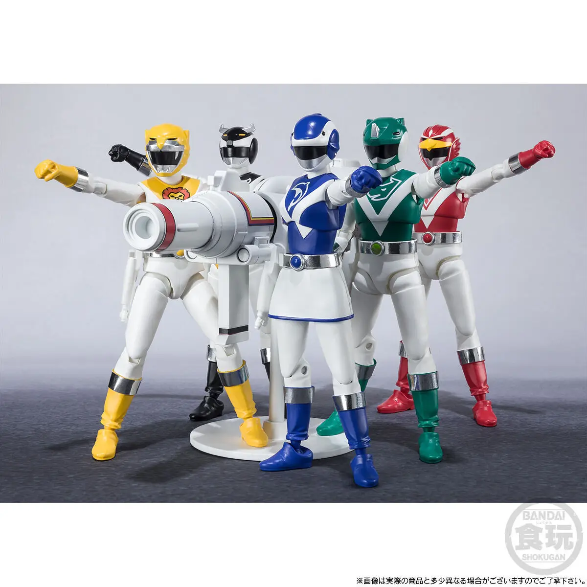 Bandai Originele Shodo Shokugan Choujuu Sentai Liveman Super Minipla Liveman Leven Robot Boxer Anime Actiefiguren Speelgoed Jongen Geschenken