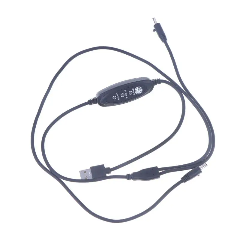 USB Fan Speed Controller Fan Controller Adaptor Connector New 3 Stage Wind Power Adjustment Cooling Clothes Fan Cable