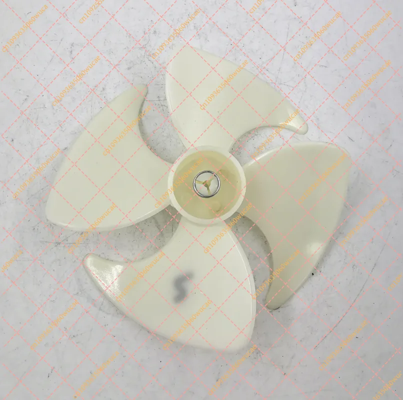 Plastic Fan Blade Replacement for YZF-1-6.5-R Refrigerator Motor - 10cm Cooling Air Propeller (1 Pack)
