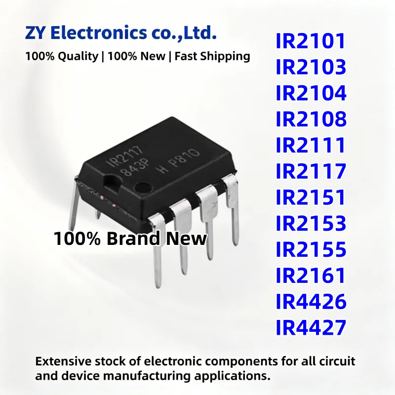5-10Pcs/lot NEW IR2117 IR2104 IR2153 IR2155 IR4426 IR2161 IR2111 IR2103 IR2108 IR4427 IR2151 IR2101 DIP-8 Drive