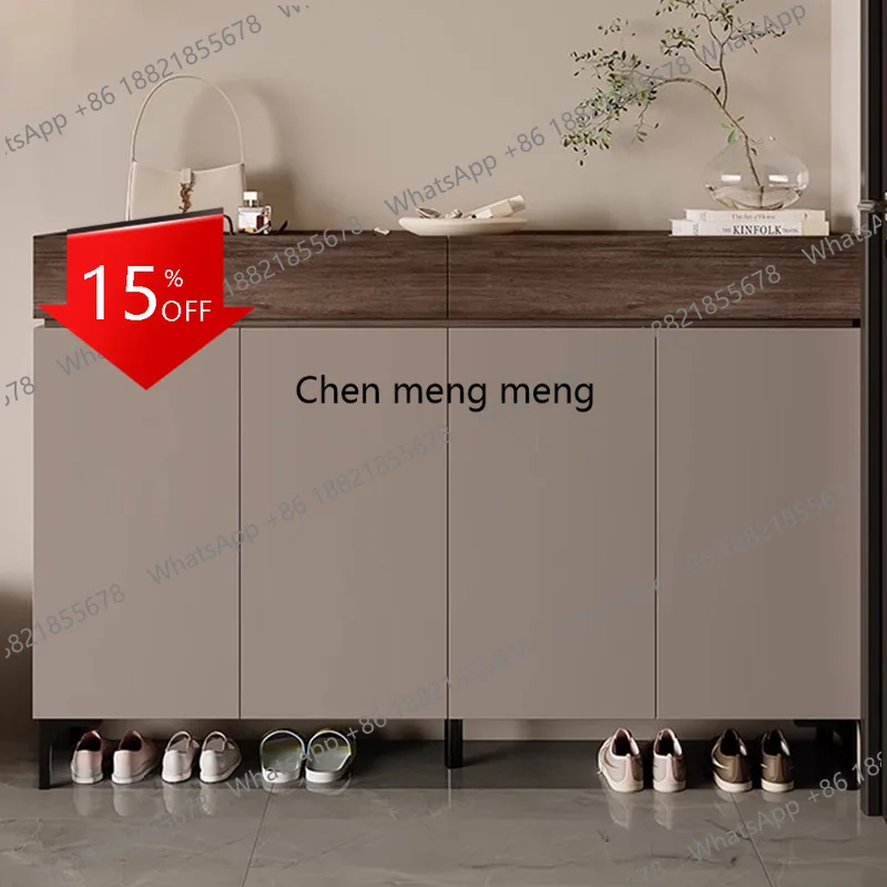 M85 Mobile Display Shoe Shelf Organizer Storage Living Room Entrance Hall Designer Box Shoe Cabinet Slippers Muebles Home Furnit