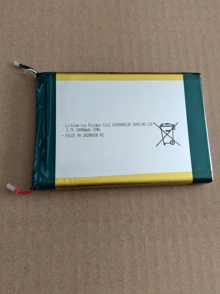 .。for Polymer battery without protective plate 6090130 can be used as 7.4V10000mAh/3.7V20000mAh。.