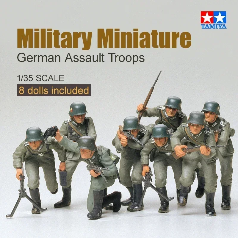 

1/35 TAMIYA1 Model 35030 Infantry Assault Team 1 assembly Scale diy toys Model Kit