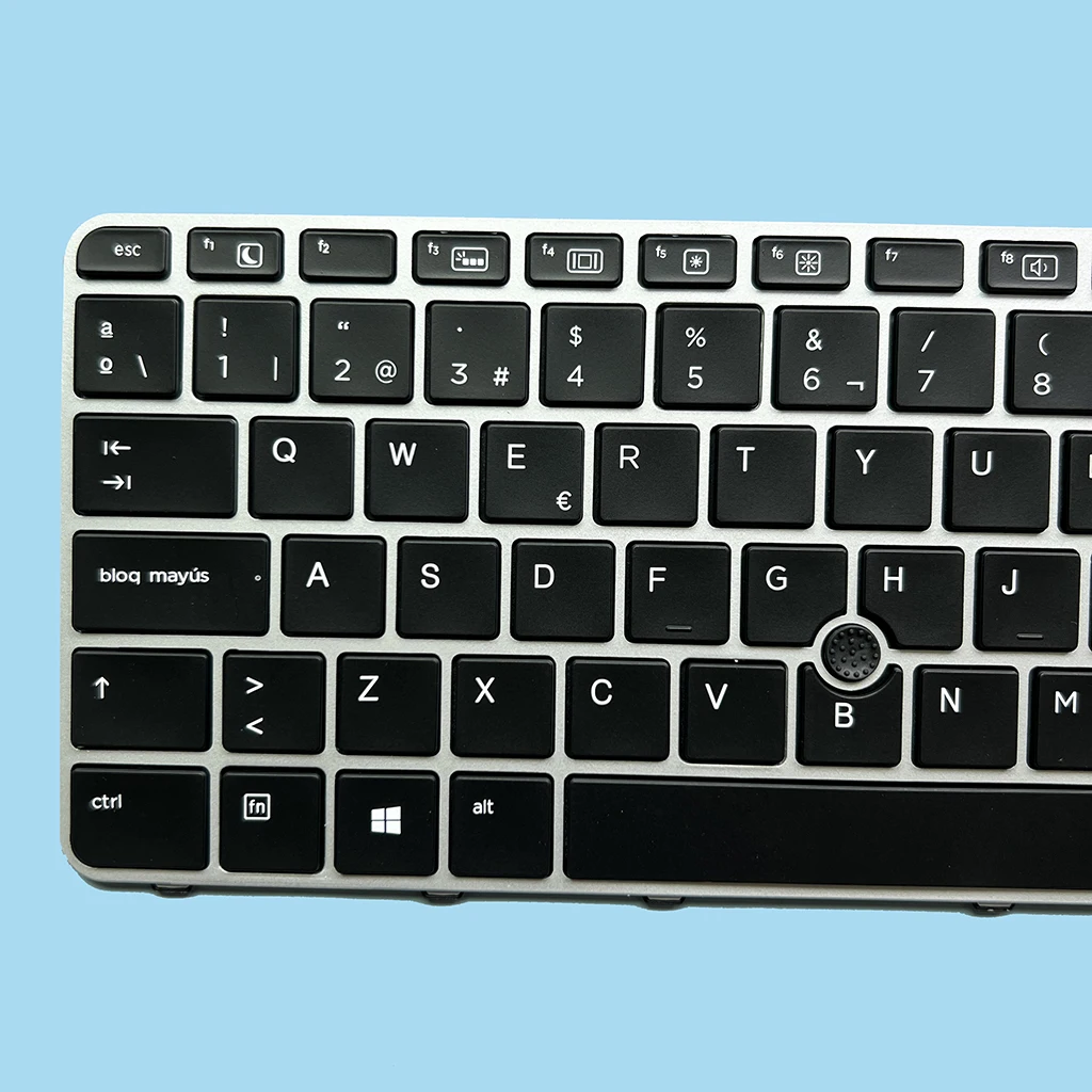 Imagem -04 - Teclado Retroiluminado com Moldura para hp Elitebook Espanhol Hpm14n5 850 g3 755 g4 850 g3 Zbook 15u 850 g3