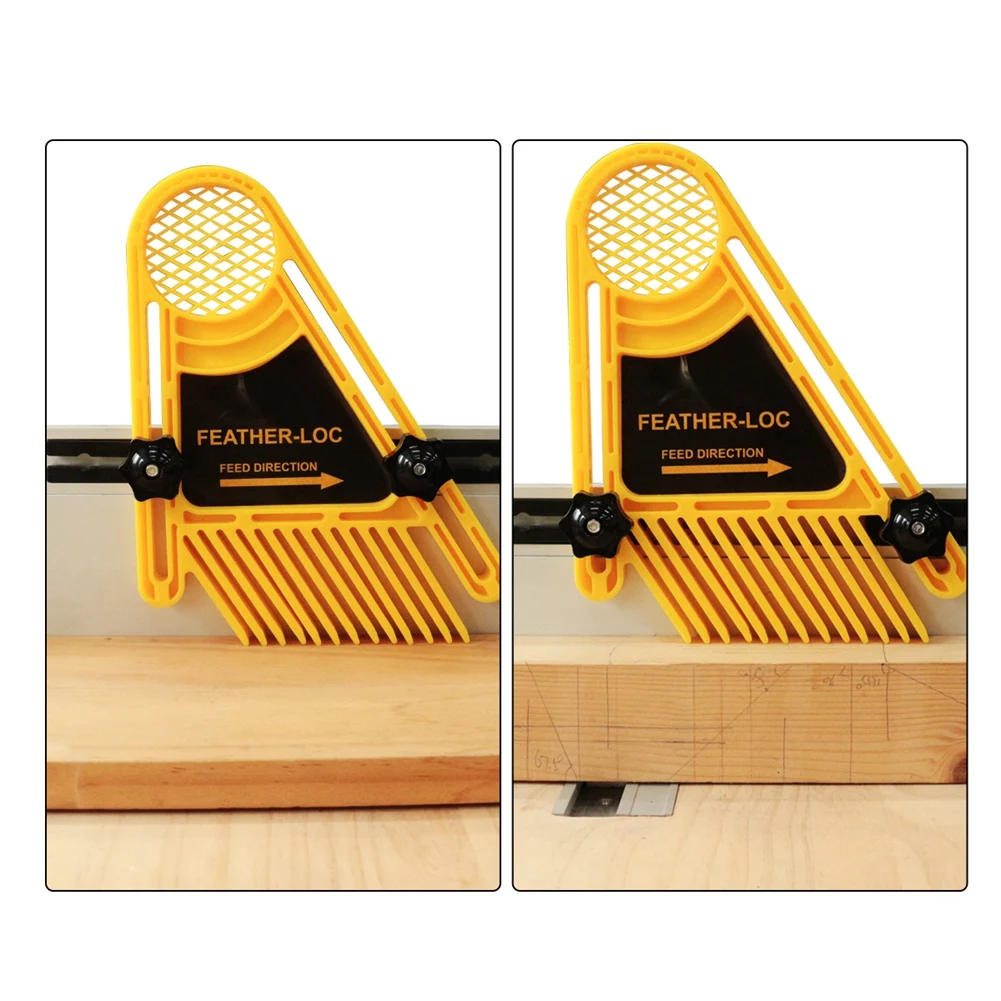 Adjustable Grid Feather Board-Double Featherboards Miter Gauge Slot Woodwork DIY Tools, Woodworking Engraving Machine-AT36