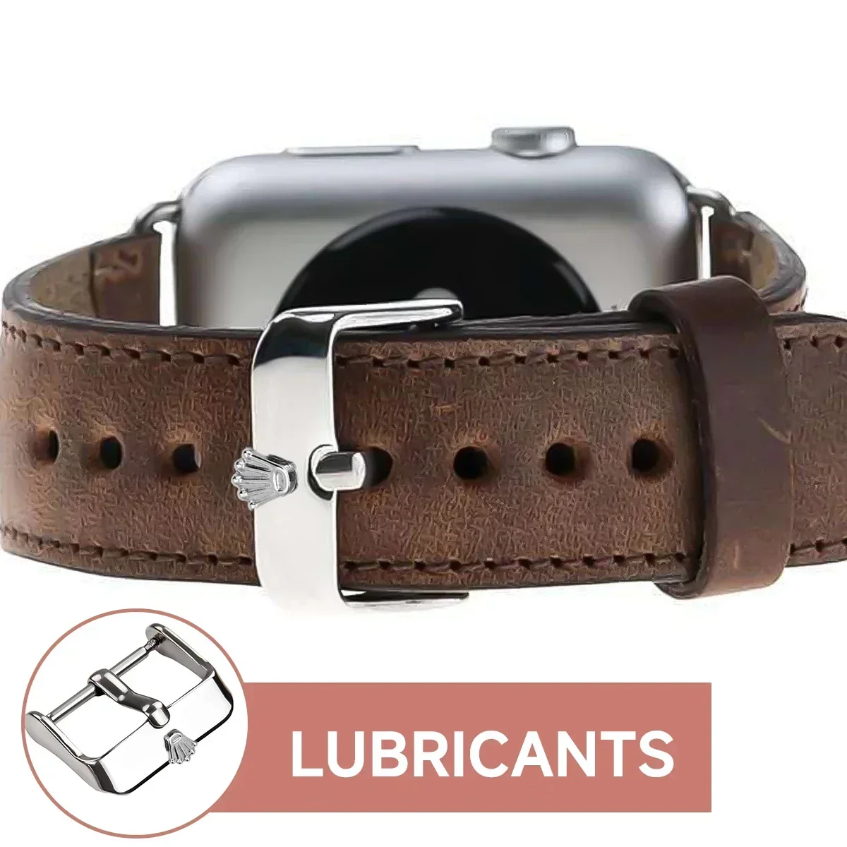 New 316L Stainless Steel Watch Buckle 16mm18mm 20mm Fine Polished Clasp Substitute For Rolex Watch Accessories Watch Strap Clasp