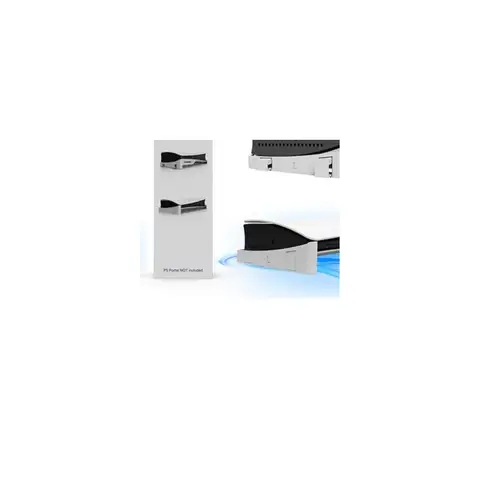 Horizontal Stand with Anti-Slip Mads Base Stand Holder Host Rack Storage Holder for Playstation 5 Slim Disc & Digital Edition