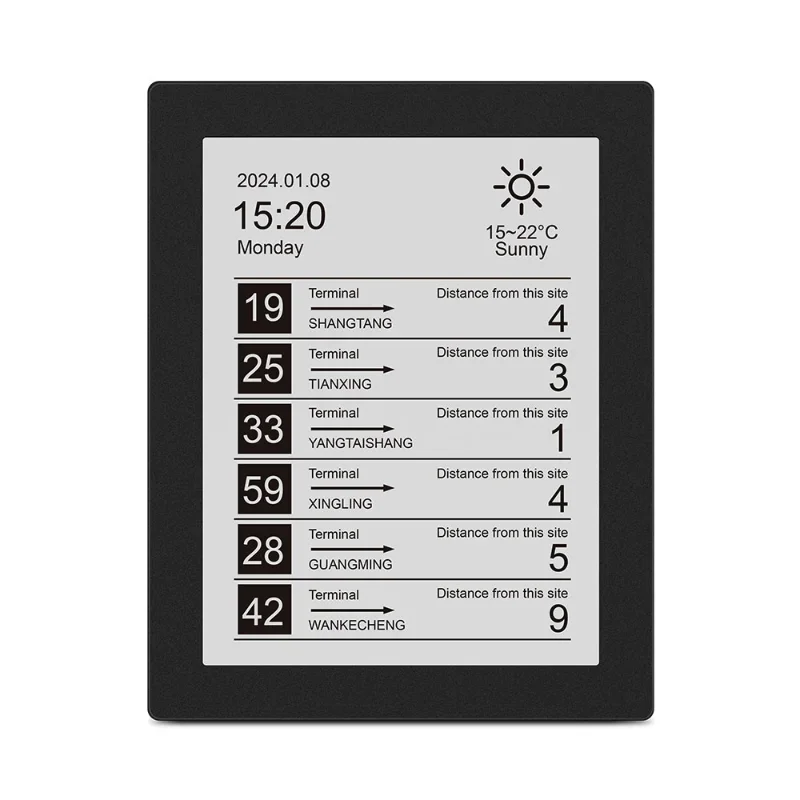 

13.3 inch Waterproof HD E-ink Display Android IP54 battery lasts for 45 hours Applicable to outdoor advertising eink tablet