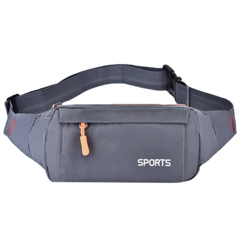 Men\'s Breast Package Waterproof Outdoor Sports Bag Oxford Pouch Korean-style Waist Bag Fanny Pouch Crossbody Male Banana Bag