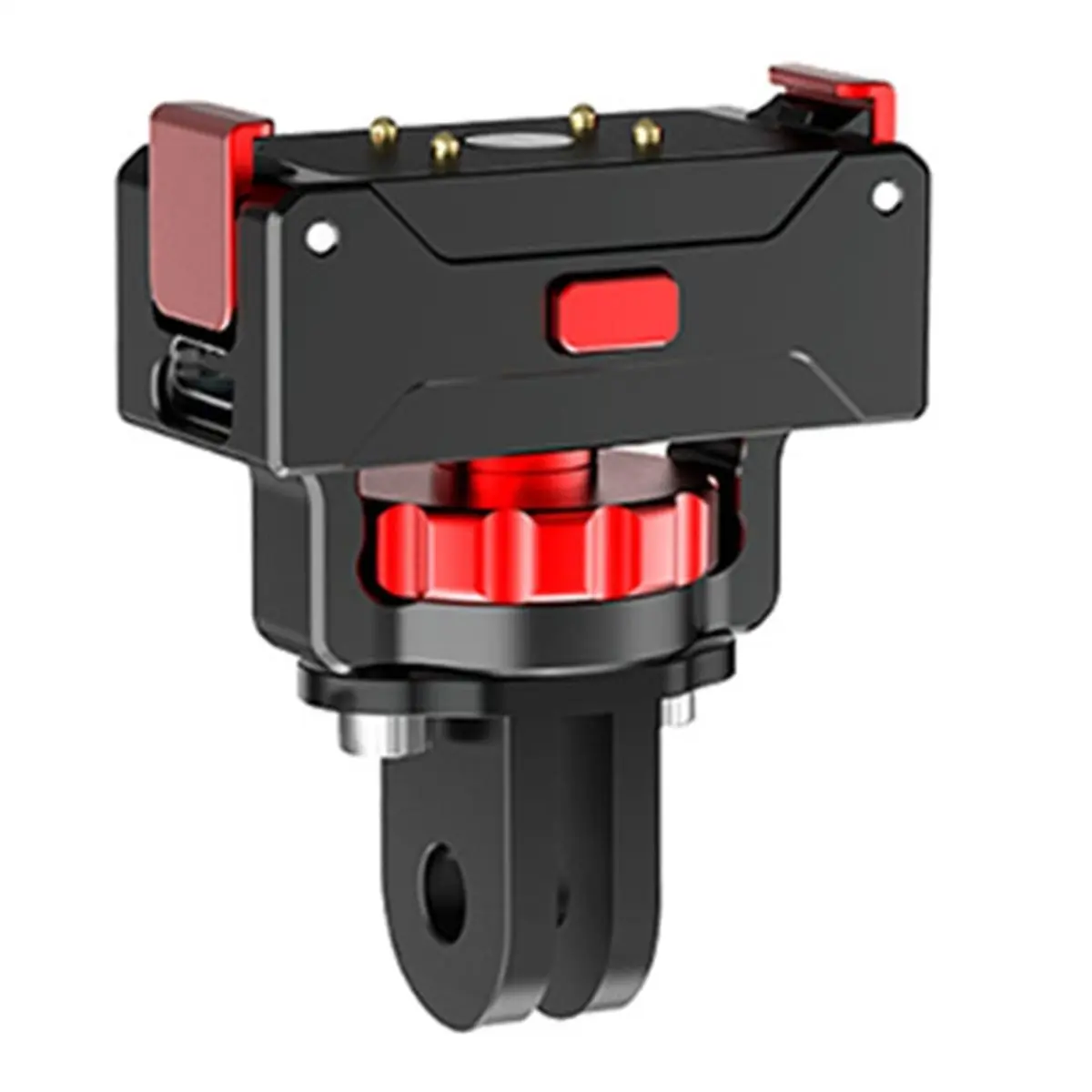 A32I 1pc Magnetic Quick Release Adapter Mount, Aluminum Alloy Expansion Base, for 360 Camera, Quick Disassembly Base