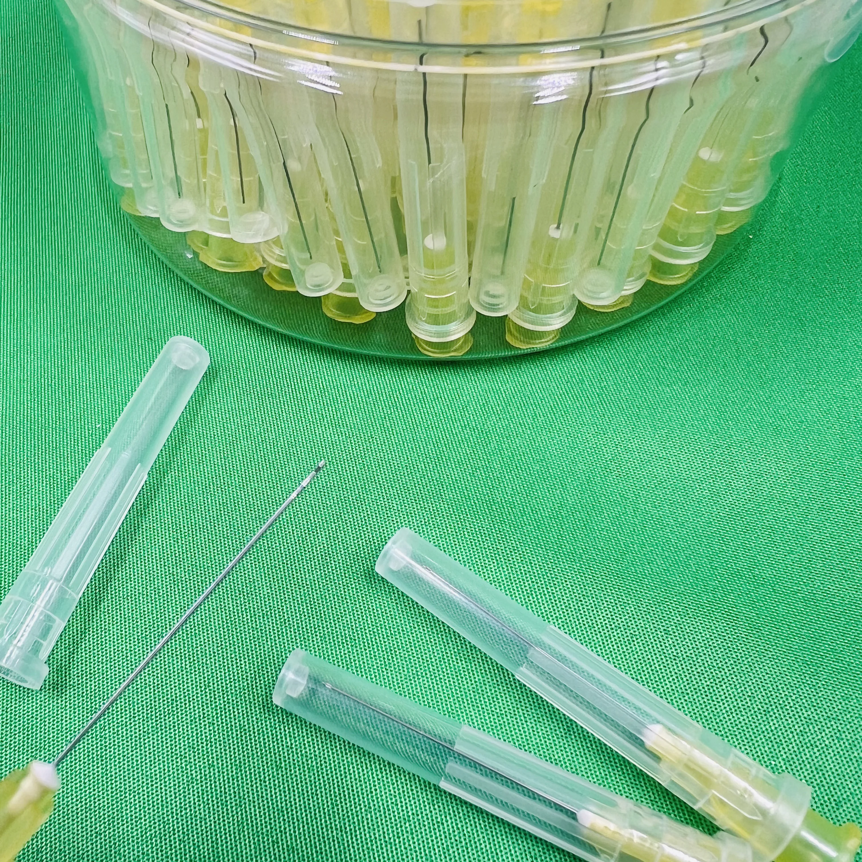 140Pcs/Box Dental Endo Irrigation Needle Tips 30G 0.3mm Dental Root Canal Lateral Irrigation Needle for Root Canals