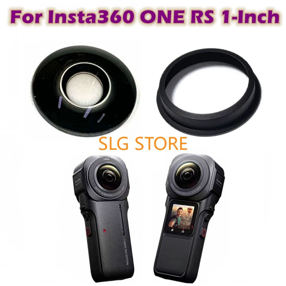 Original NEW Lens Glass Optical  Fish Eye for Insta360 ONE RS 1-Inch Edition Sports Camera  Relacement Parts