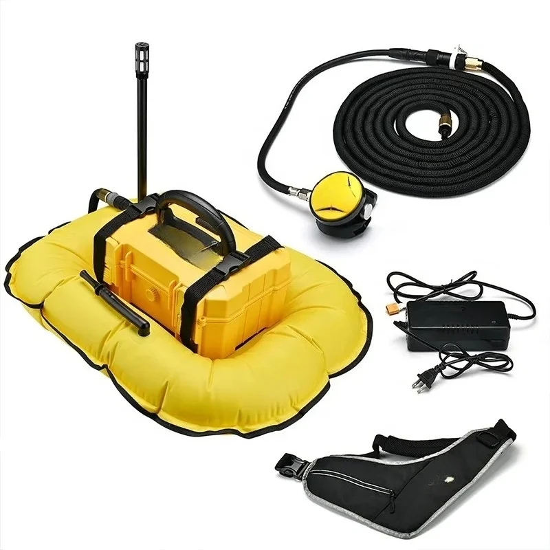 

New Arrival D4000 Portable Scuba Diving Equipment 5.5h Underwater Rebreather Machine with Replaceable Battery