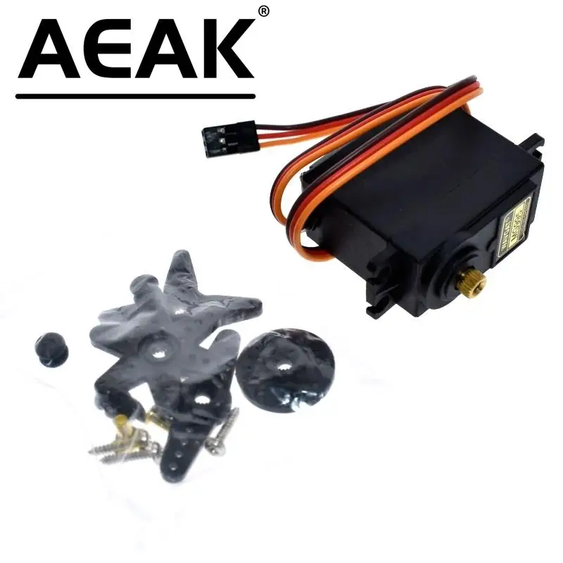 AEAK 13KG 15KG Servos Digital MG995 MG996 Servo Metal Gear for Futaba JR Car RC Model Helicopter Boat For Arduino UNO diy