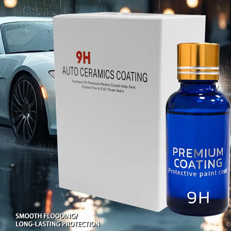 Ceramic Coating For Cars 30ml Vehicles Scratch Remover Ceramic Coating Trim Refurbishment Coating Automotive Trim Restorer For