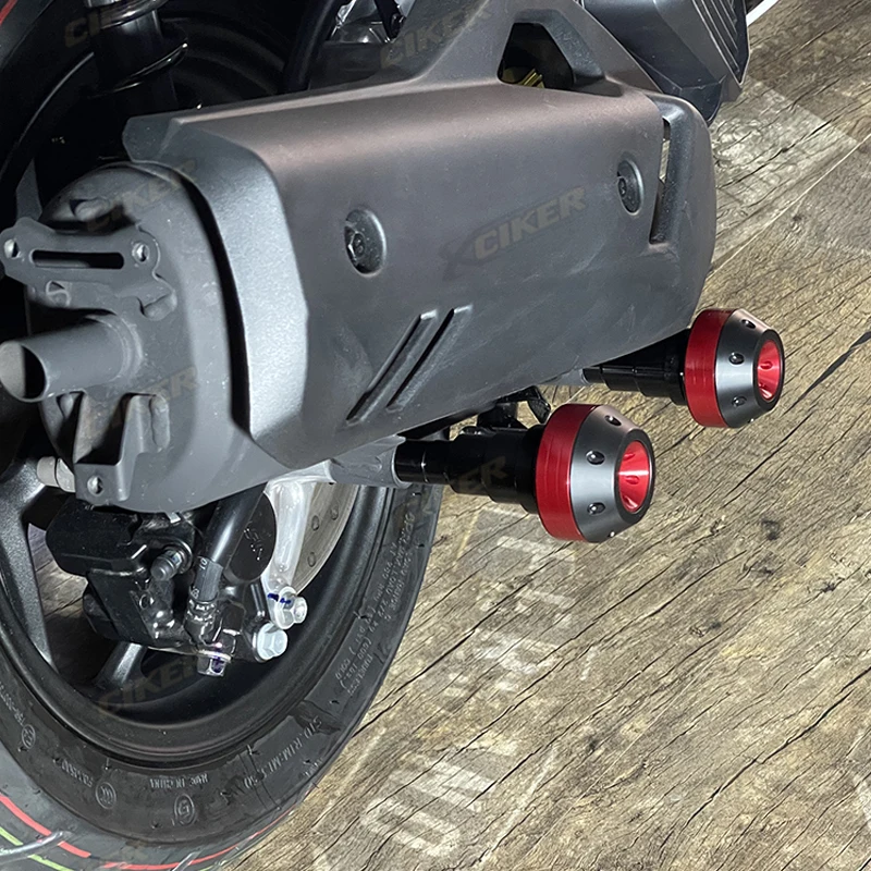 For Honda ADV350 ADV 350 Frame Sliders Heavy Duty Muffler Slider Exhaust Protector Anti Shock Protection Kits Accessories Parts