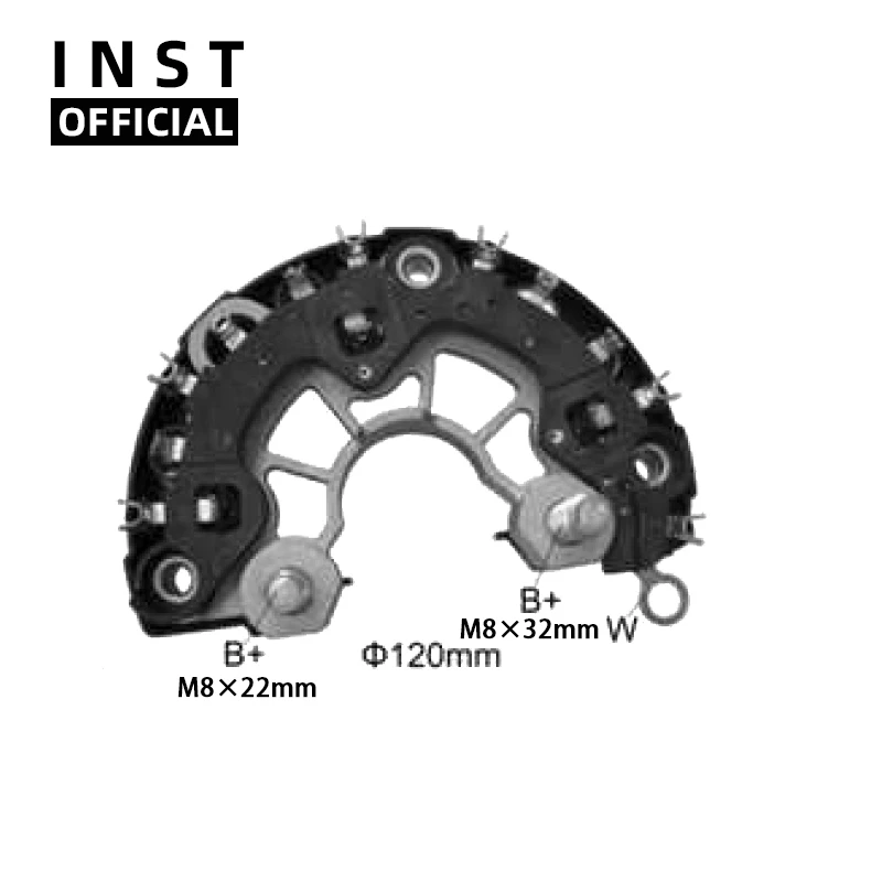 ALTERNATOR GENERATORS RECTIFIER BRIDGE FOR BR244 F00M123227 F00M123244 F00M123201 RB-116H 0124225010 0124315001 012431500