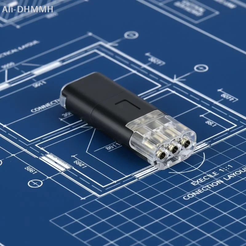 1/10Pcs Free Stripping Quick Cable Connectors D3 Electric Wire Connector 3 Line Interconnection Automotive Terminal Connector