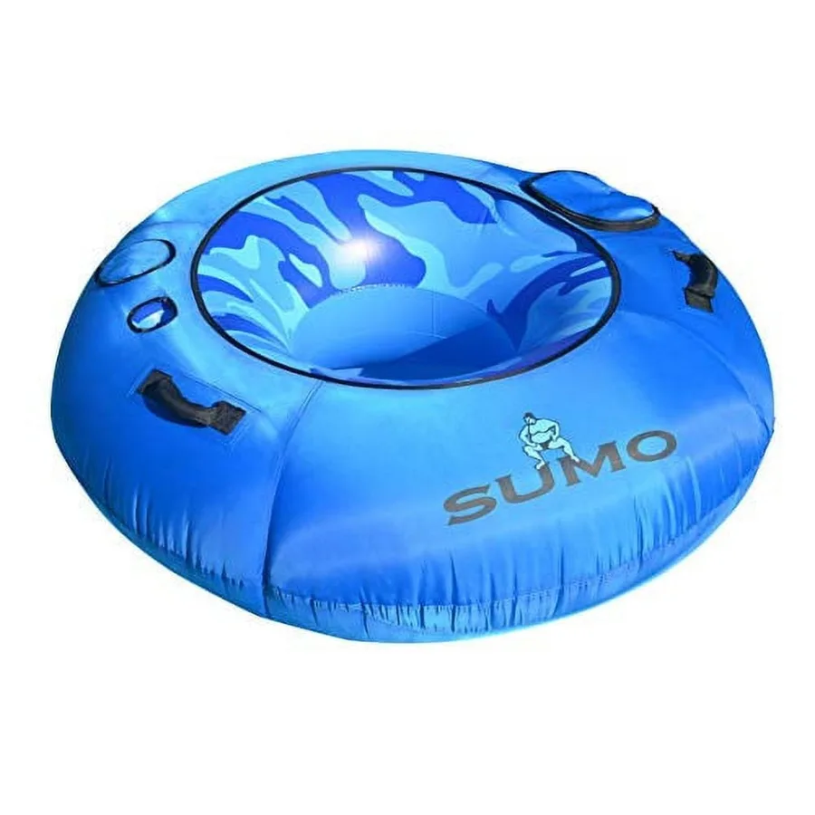 

SOLSTICE Inflatable Cooler River Raft Float For Tubing With Cooler Holder, Cupholders, Grab Handles Tie On Rope Rafting Accesso
