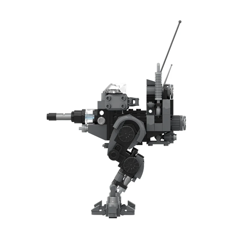 252 stücke MOC Patrol Walker Modell Bausteine Bau Montieren Spielzeug DIY Idee Bildung Ziegel Kinder Weihnachten Geschenk Geburtstag