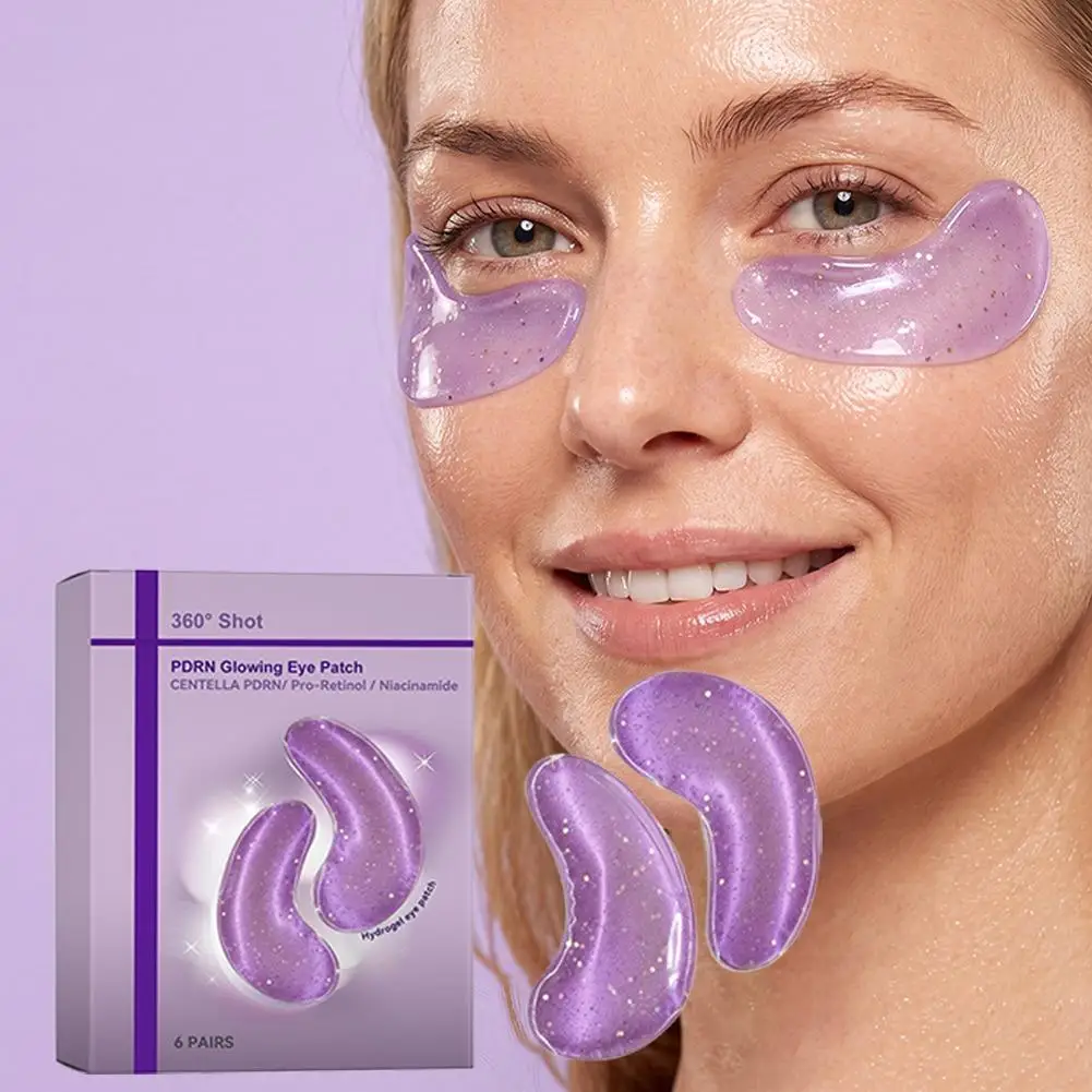 Centella Asiatica Eye Masks Serum Glowing Firming PDRN Niacinamide Hydrating Lifting Patches Smooth Fine Lines Skin Care New