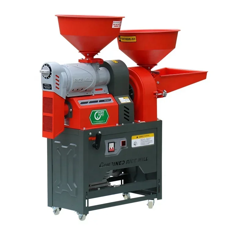 DAWN AGRO Portable Combined Rice Mill Machine Basmati Rice Milling Machinery in Philippines for Domestic Home Use
