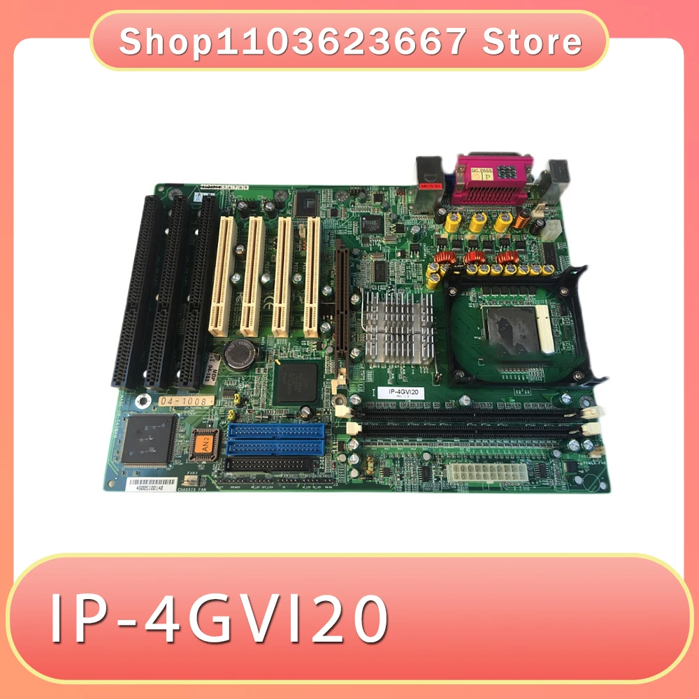 

For Industrial Control Equipment Motherboard With 3 ISA IP-4GVI20 REV:1.3