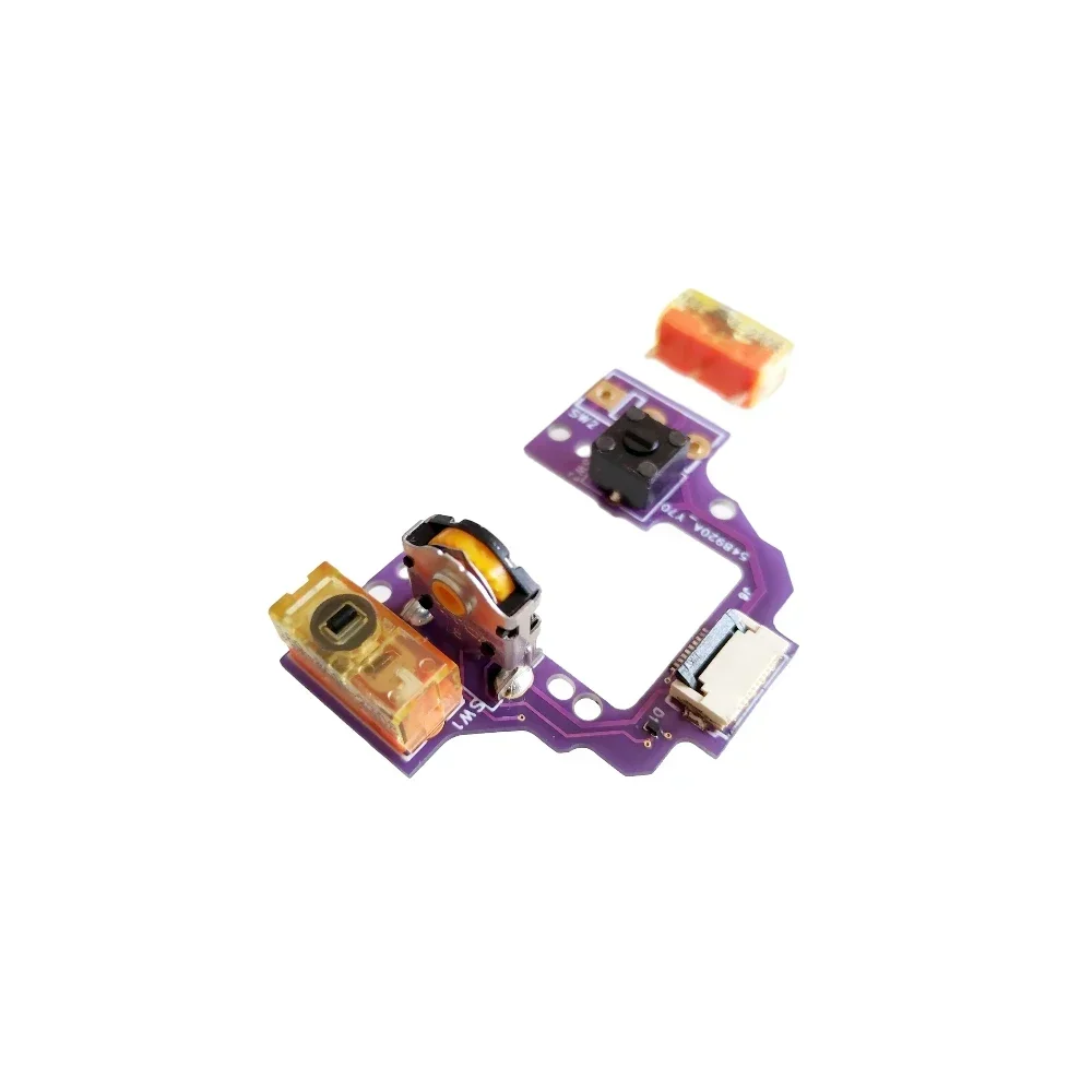 Hot Swap Mouse PCB Board Micro Switch Button for Logitech G Pro X Superlight 2 Welding Free Motherboard With Gold Encoder Coder