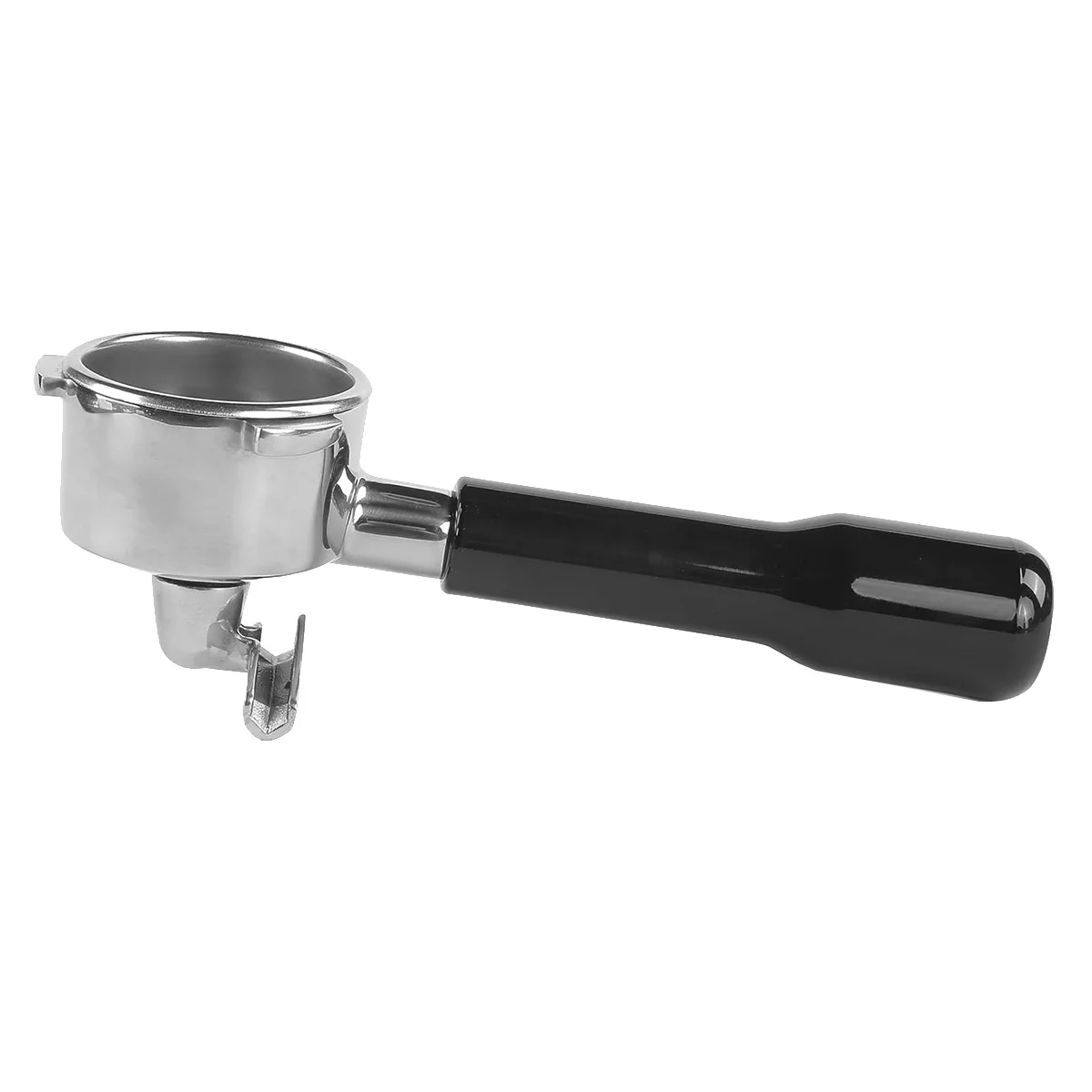 A58E-54MM Профессиональный портафильтр для кофе эспрессо без дна из нержавеющей стали с корзиной для фильтра с одной и двойной чашкой