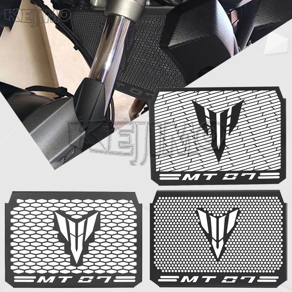 

FOR YAMAHA MT07 MT-07 FZ07 2013-2024 2025 Motorbike Accessories CNC Aluminum Radiator Protection Grille Guard Protector Cover