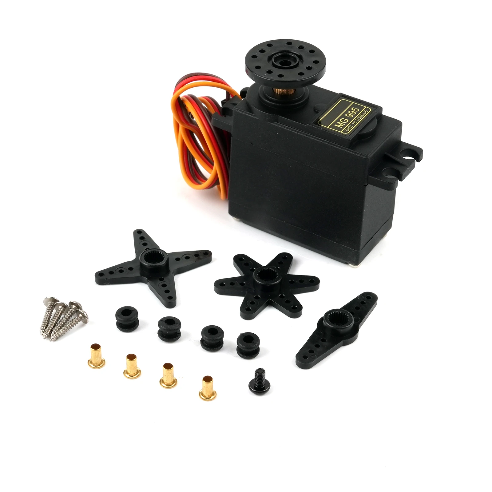 Digital Servo Motor 180 270 360 Degree Copper Iron Full Metal Gear Large Torque Steering Actuator for RC Car Robot Model