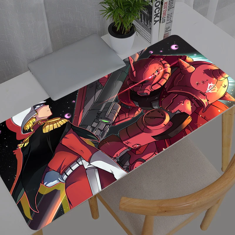 Mouse Pad Large Mobile Suit Gundam New XXL PC Desk Mat Gamer Office Anime Carpet Keyboard Table Gaming Accessories Mousepad