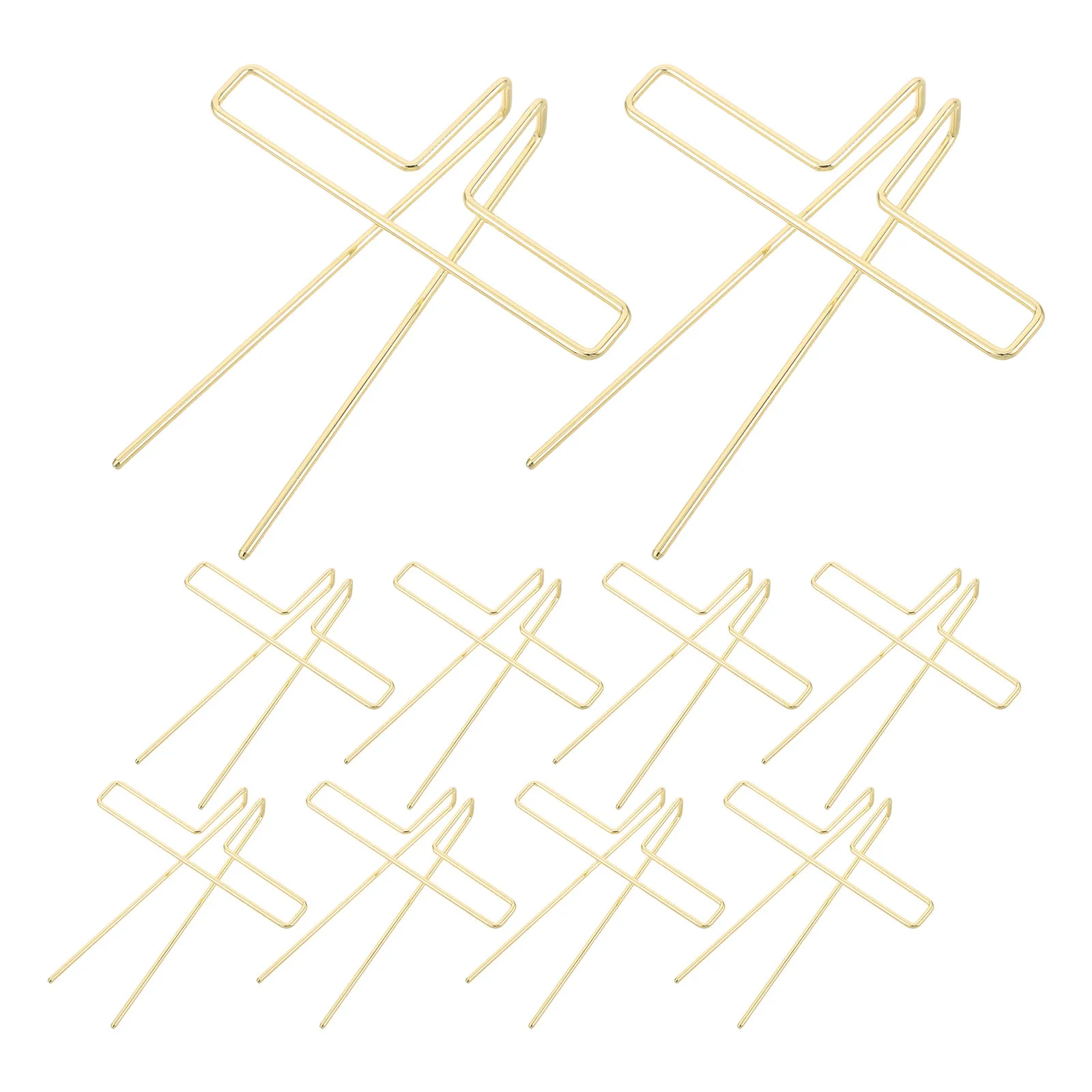 10Pcs Desktop Book Stand Clips Metal Book Page Holder Openers Reading Bookmark Clips for Students Office Home Study School