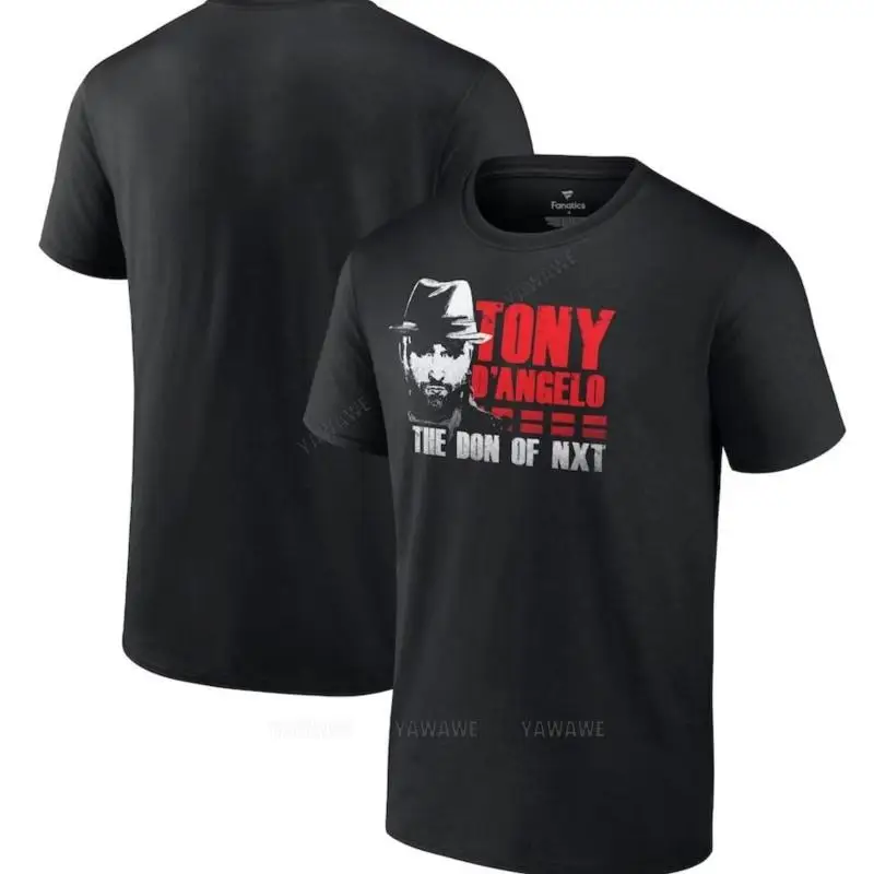 Beach man tee shirt fashion print tees Tony DAngelo The Don Of NXT T Shirt teenager cotton Oversized tee shirt male summer top